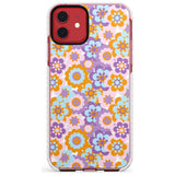 Flower Power Pattern Impact Phone Case for iPhone 11