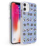 Panda Pattern Phone Case iPhone 11 / Impact Case,iPhone 12 / Impact Case,iPhone 12 Mini / Impact Case Blanc Space