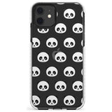 Panda Face Pattern Slim TPU Phone Case for iPhone 11