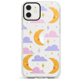 Moons & Clouds Impact Phone Case for iPhone 11, iphone 12