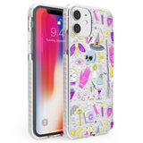 Black Magic Pattern Phone Case iPhone 11 / Impact Case,iPhone 12 / Impact Case,iPhone 12 Mini / Impact Case Blanc Space