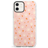 Paws & Hearts Pattern Slim TPU Phone Case for iPhone 11