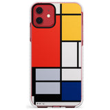 Piet Mondrian's Composition Impact Phone Case for iPhone 11