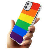 Rainbow Stripes Impact Phone Case for iPhone 11