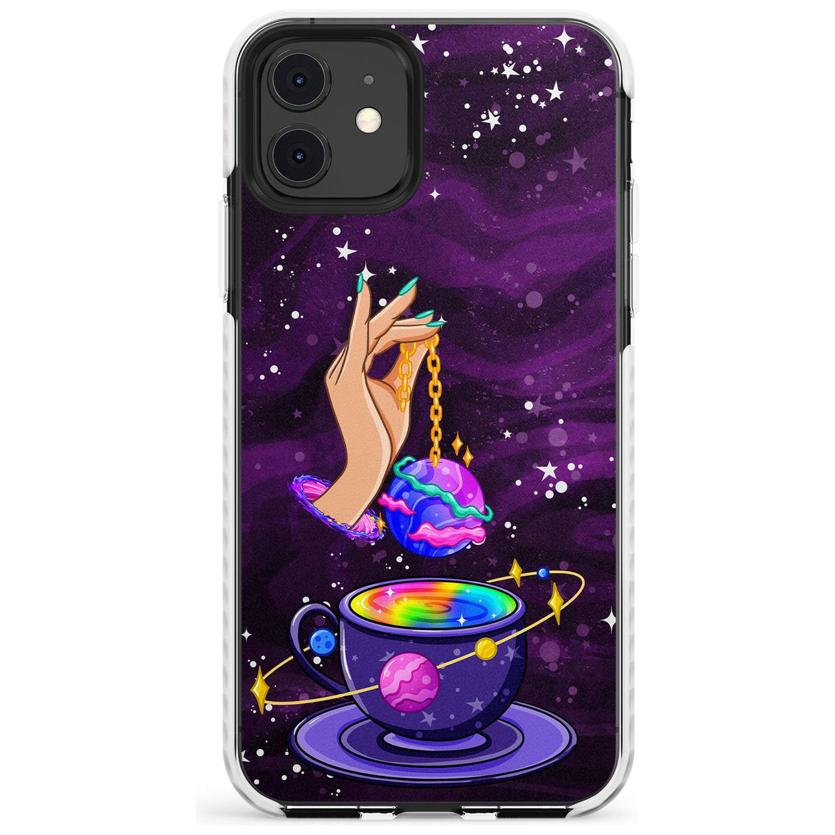 Space Tea Impact Phone Case for iPhone 11