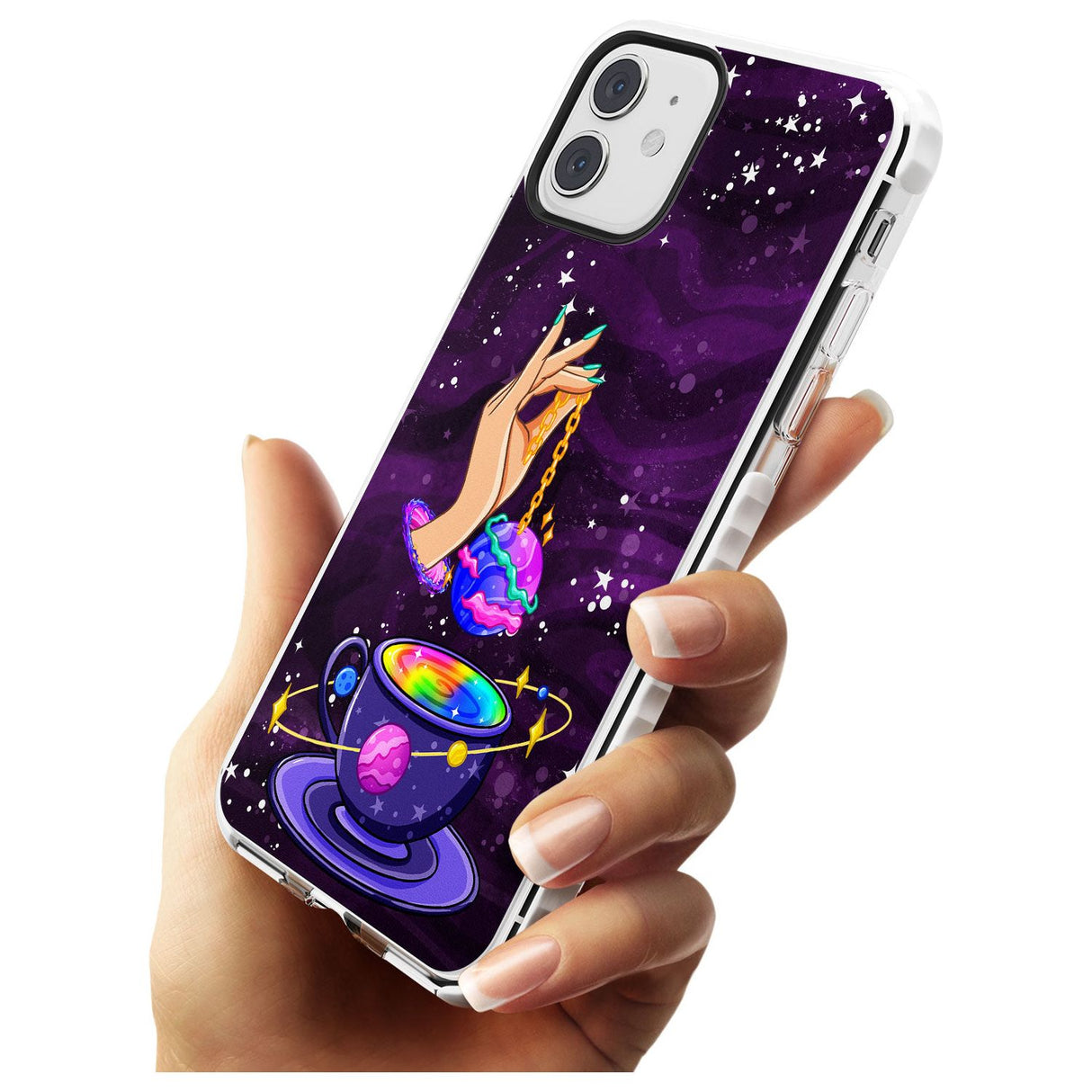 Space Tea Impact Phone Case for iPhone 11