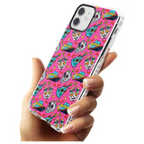 Pink Day of The Dead Pattern Impact Phone Case for iPhone 11