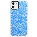 Waves Pattern Impact Phone Case for iPhone 11