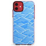 Waves Pattern Impact Phone Case for iPhone 11