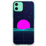 Miami Sunset Vaporwave Impact Phone Case for iPhone 11