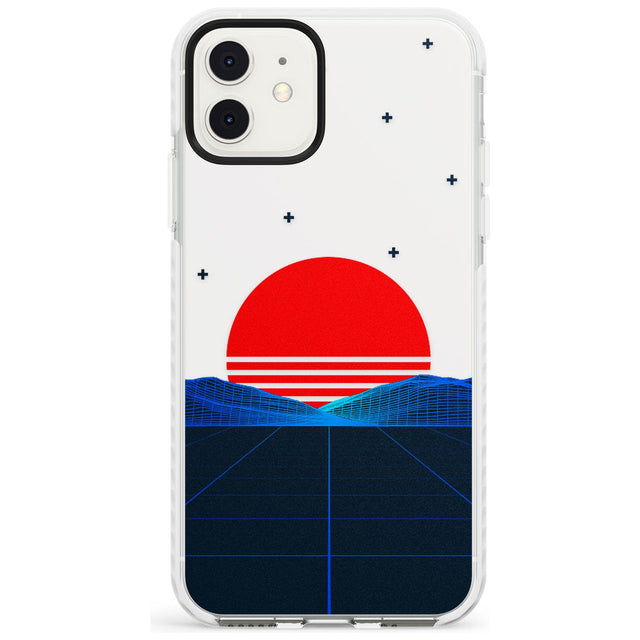 Japanese Sunset Vaporwave Impact Phone Case for iPhone 11