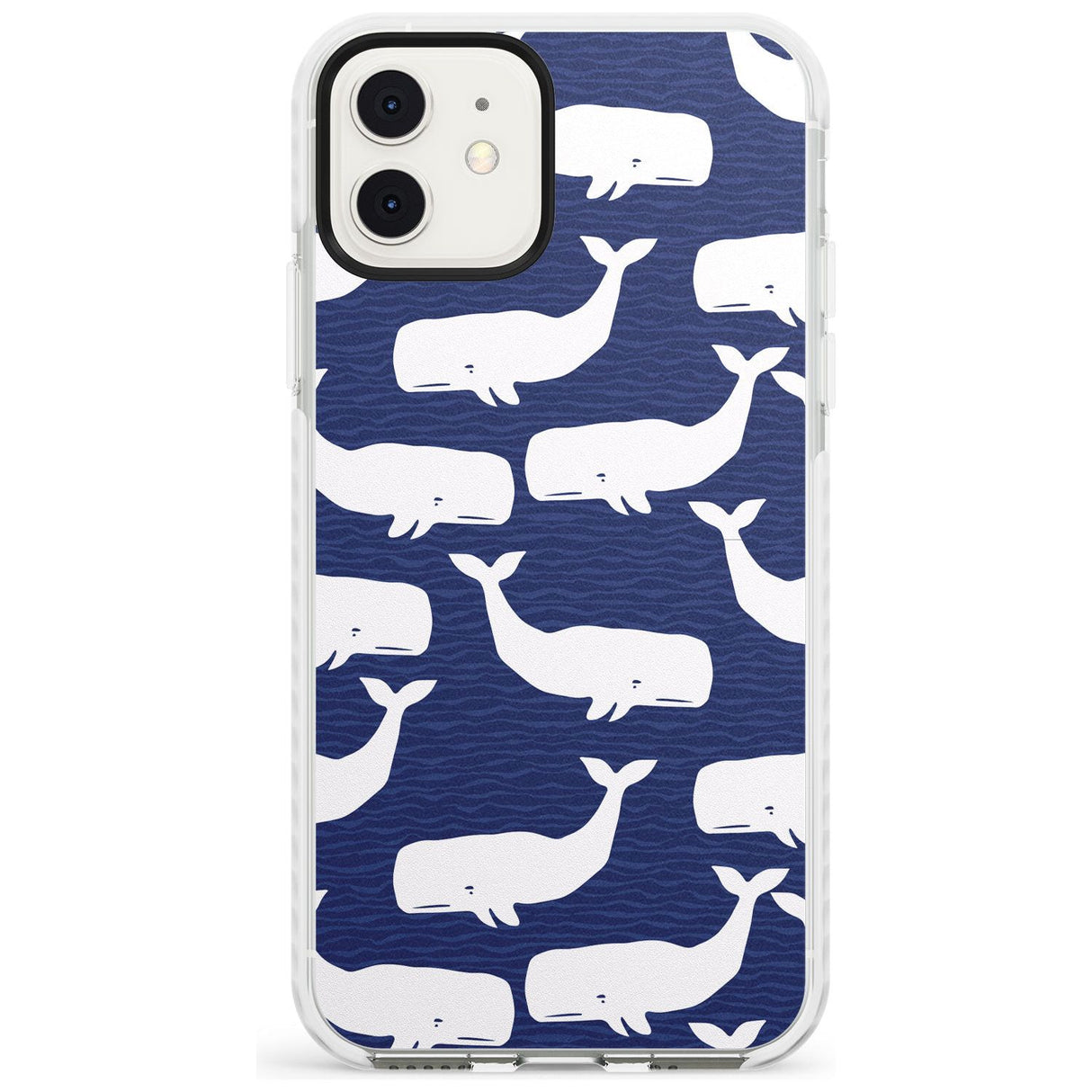 Cute Whales  Slim TPU Phone Case for iPhone 11