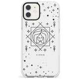 Virgo Emblem - Transparent Design Impact Phone Case for iPhone 11