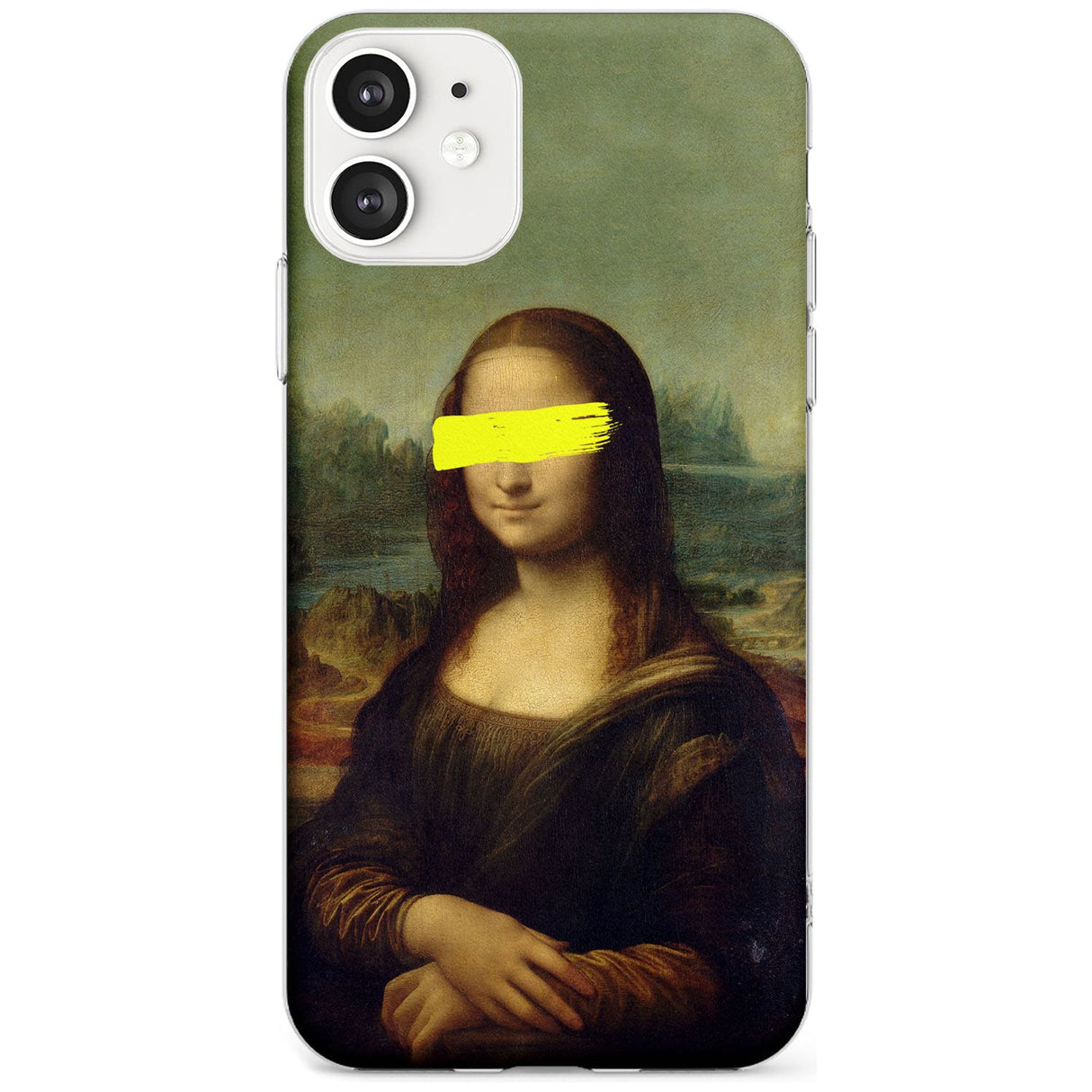 VANDALED MONA LISA Black Impact Phone Case for iPhone 11