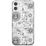 Suns & Planets Astrological Slim TPU Phone Case for iPhone 11