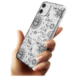 Suns & Planets Astrological Slim TPU Phone Case for iPhone 11