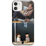 2 Photo Grid  Black Impact Phone Case for iPhone 11