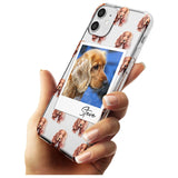 Cocker Spaniel - Custom Dog Photo Black Impact Phone Case for iPhone 11