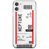 Neptune Space Travel Ticket iPhone Case  Slim Case Custom Phone Case - Case Warehouse