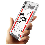 Sydney Boarding Pass iPhone Case   Custom Phone Case - Case Warehouse