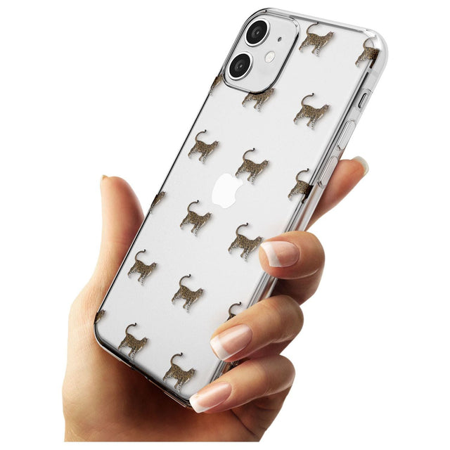 Bengal Cat Pattern Slim TPU Phone Case for iPhone 11