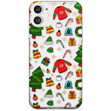 Christmas Mixture Pattern Slim TPU Phone Case for iPhone 11