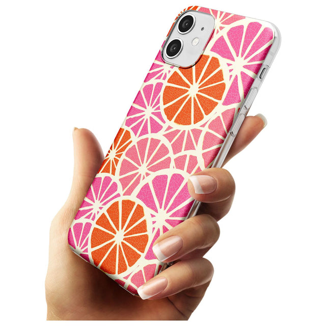 Citrus Slices Black Impact Phone Case for iPhone 11