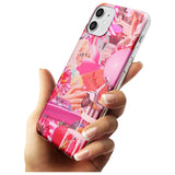 Vintage Collage: Pink Glamour Slim TPU Phone Case for iPhone 11