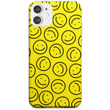 Happy Face Pattern iPhone Case  Slim Case Phone Case - Case Warehouse