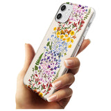 Wildflower Stripe Design - Cream Slim TPU Phone Case for iPhone 11