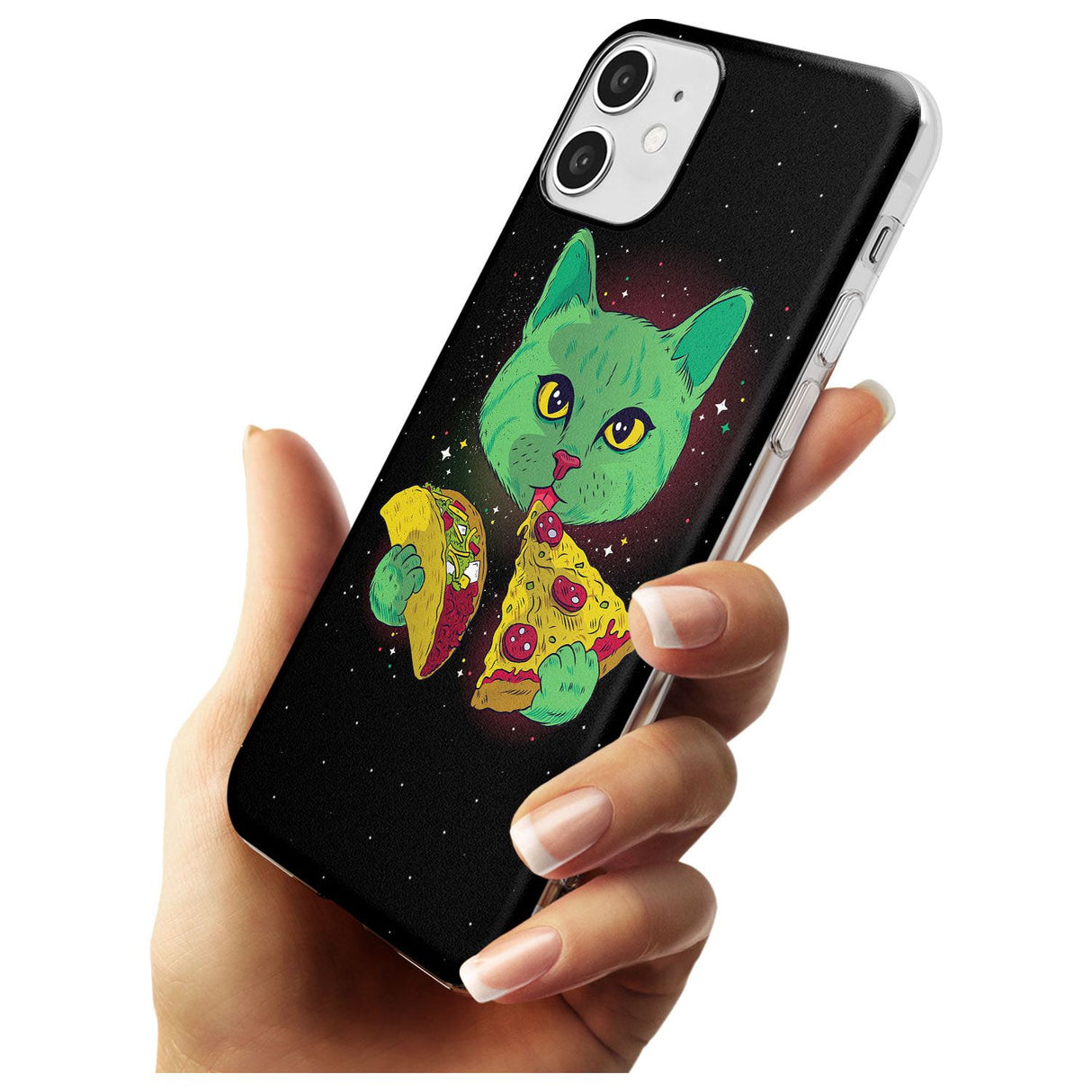 Pizza Purr Slim TPU Phone Case for iPhone 11