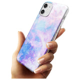 Light Blue Galaxy Pattern Design Slim TPU Phone Case for iPhone 11