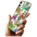 Colourful Tiger Jungle Cat Pattern Slim TPU Phone Case for iPhone 11