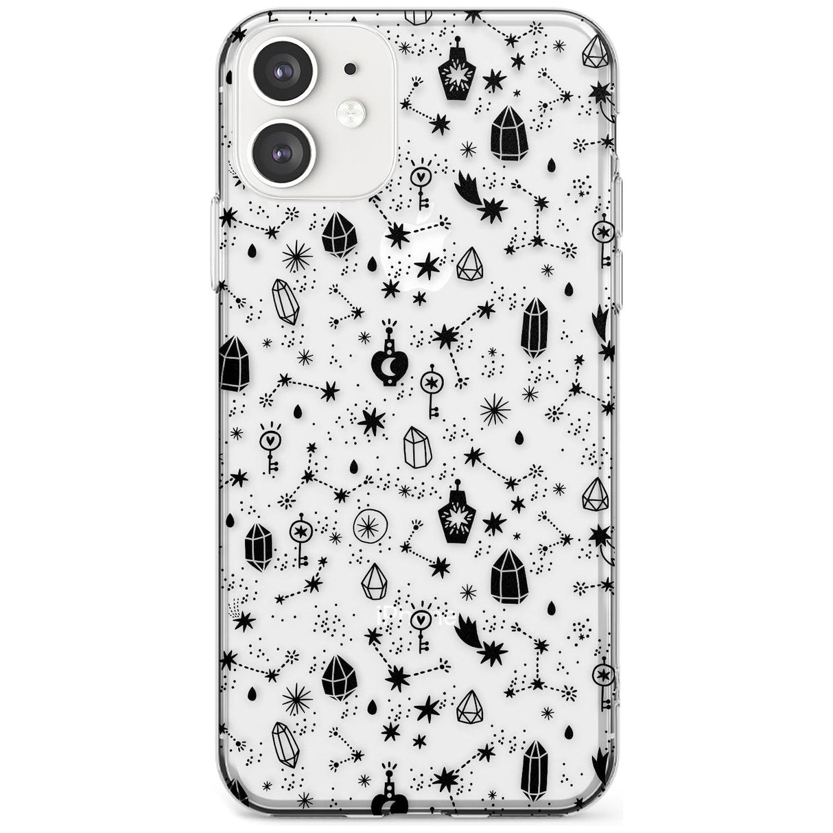 Black Magic Slim TPU Phone Case for iPhone 11