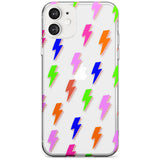 Rainbow Pop Lightning Black Impact Phone Case for iPhone 11