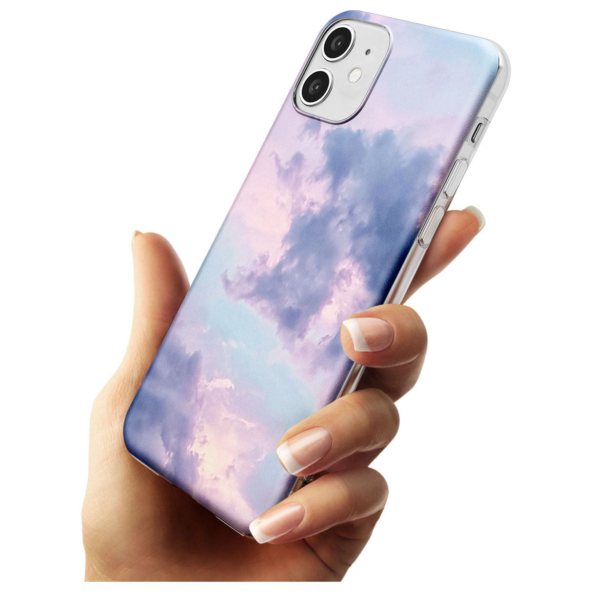 Purple Clouds Photograph Slim TPU Phone Case for iPhone 11