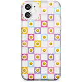 Daisy Squares Pattern Slim TPU Phone Case for iPhone 11