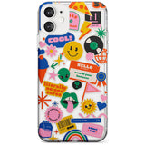 Nostalgic Stickers #1 Black Impact Phone Case for iPhone 11