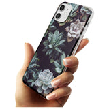 Mixed Succulents - Real Botanical Photographs Slim TPU Phone Case for iPhone 11