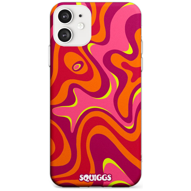 Hot Lava Black Impact Phone Case for iPhone 11