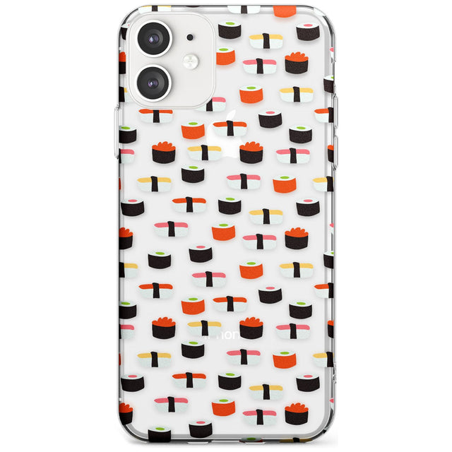 Minimalist Sushi Pattern iPhone Case  Slim Case Phone Case - Case Warehouse