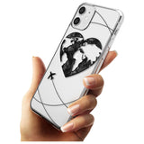 Globe Heart iPhone Case   Phone Case - Case Warehouse