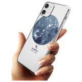 Scorpio Zodiac Transparent Design - Blue Slim TPU Phone Case for iPhone 11