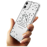 Aquarius Emblem - Transparent Design Slim TPU Phone Case for iPhone 11