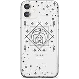 Virgo Emblem - Transparent Design Slim TPU Phone Case for iPhone 11