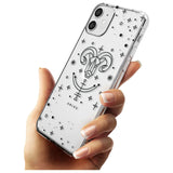 Aries Emblem - Transparent Design Slim TPU Phone Case for iPhone 11