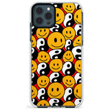 Yin Yang & Faces Impact Phone Case for iPhone 11 Pro Max