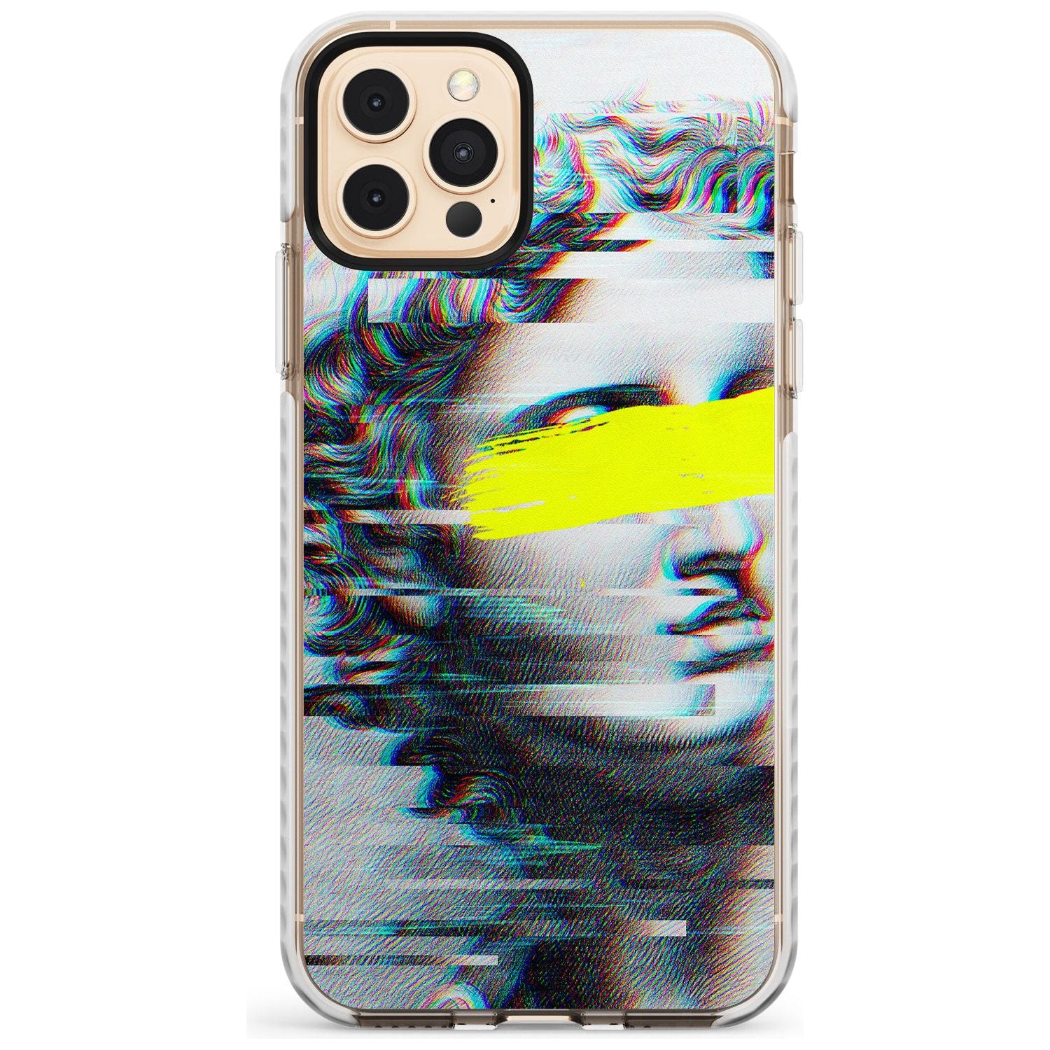 GLITCHED FRAGMENT Slim TPU Phone Case for iPhone 11 Pro Max