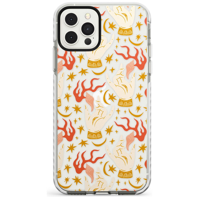 Hand Watcher Pattern Impact Phone Case for iPhone 11 Pro Max