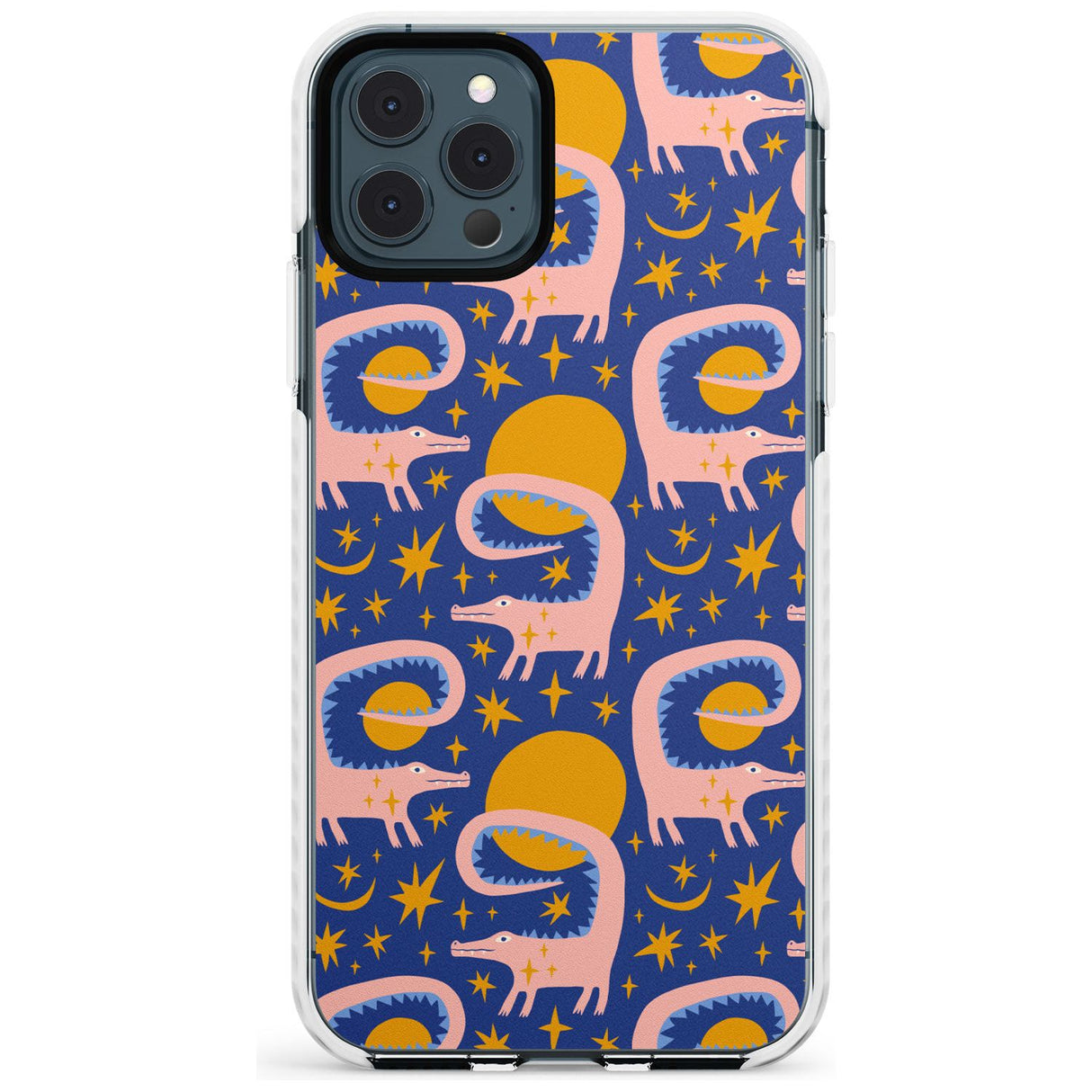 Sun Croc Pattern Impact Phone Case for iPhone 11 Pro Max